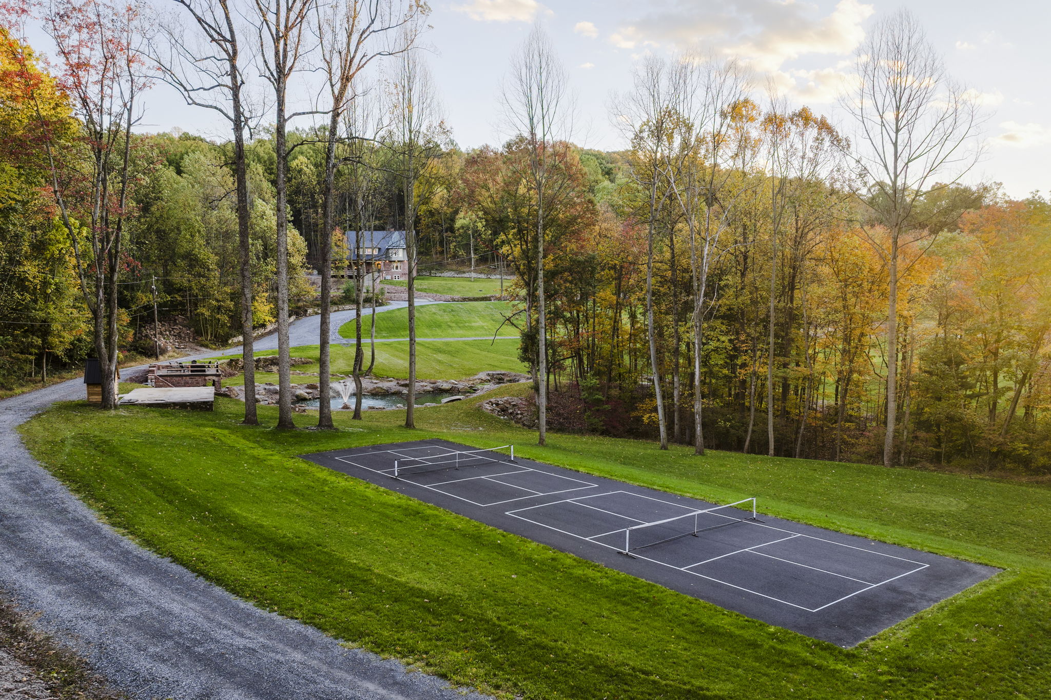 Scenic view of Indian Lake